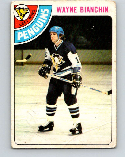 1978-79 O-Pee-Chee #103 Wayne Bianchin  Pittsburgh Penguins  V22334