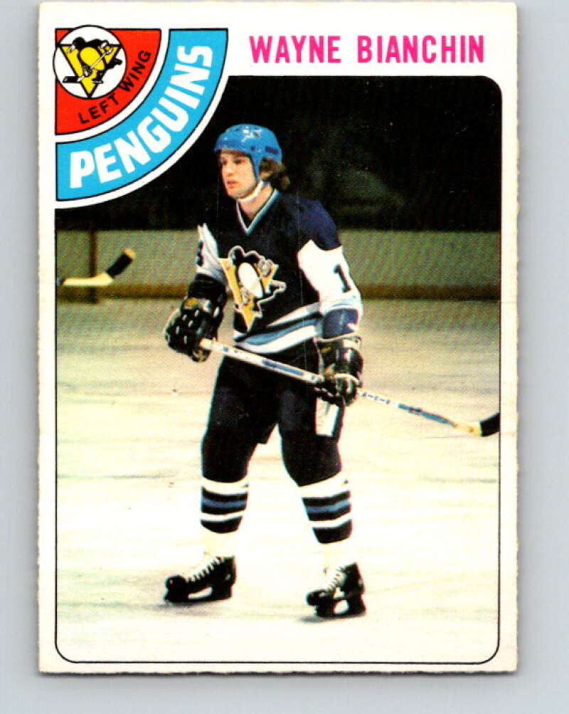 1978-79 O-Pee-Chee #103 Wayne Bianchin  Pittsburgh Penguins  V22335