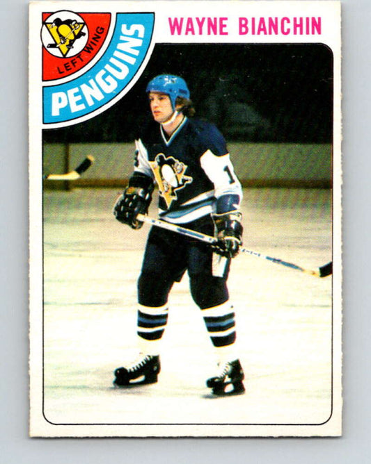 1978-79 O-Pee-Chee #103 Wayne Bianchin  Pittsburgh Penguins  V22341