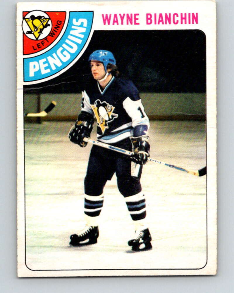 1978-79 O-Pee-Chee #103 Wayne Bianchin  Pittsburgh Penguins  V22342