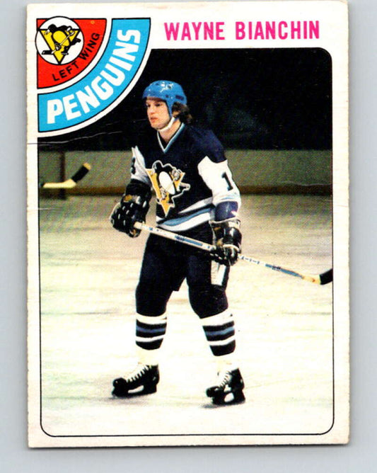 1978-79 O-Pee-Chee #103 Wayne Bianchin  Pittsburgh Penguins  V22342