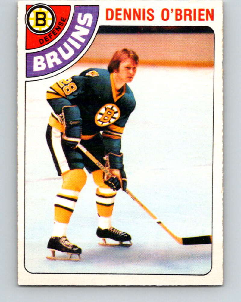 1978-79 O-Pee-Chee #104 Dennis O'Brien  Boston Bruins  V22343