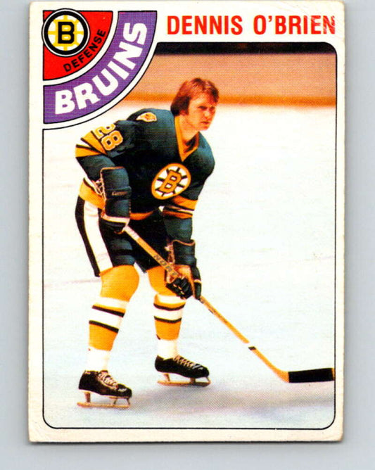 1978-79 O-Pee-Chee #104 Dennis O'Brien  Boston Bruins  V22344