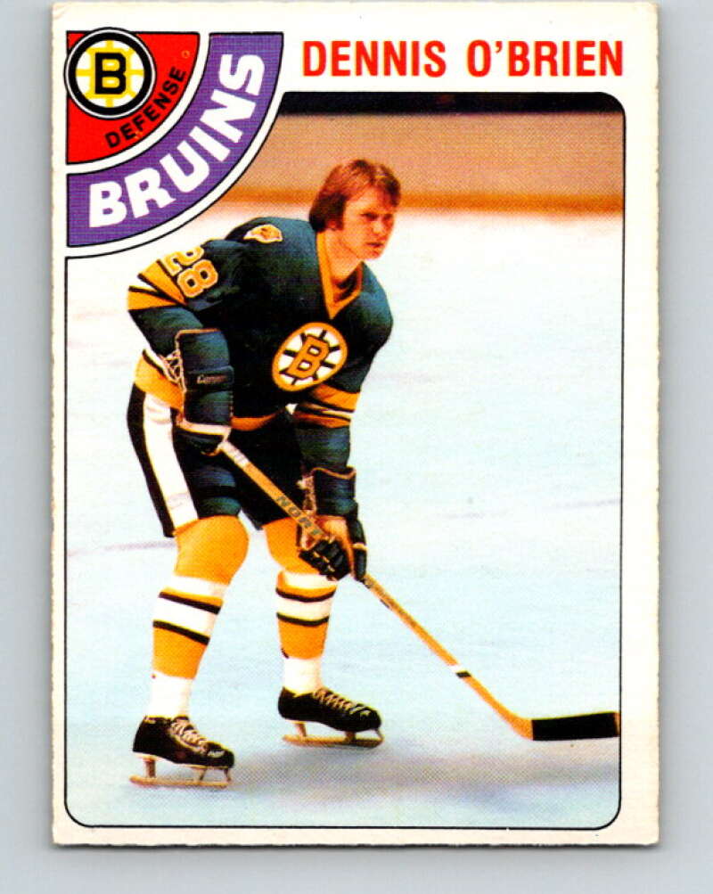 1978-79 O-Pee-Chee #104 Dennis O'Brien  Boston Bruins  V22345