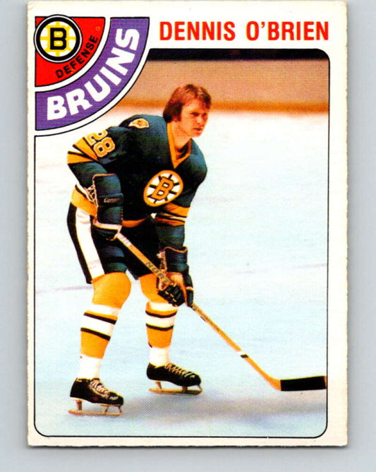 1978-79 O-Pee-Chee #104 Dennis O'Brien  Boston Bruins  V22345