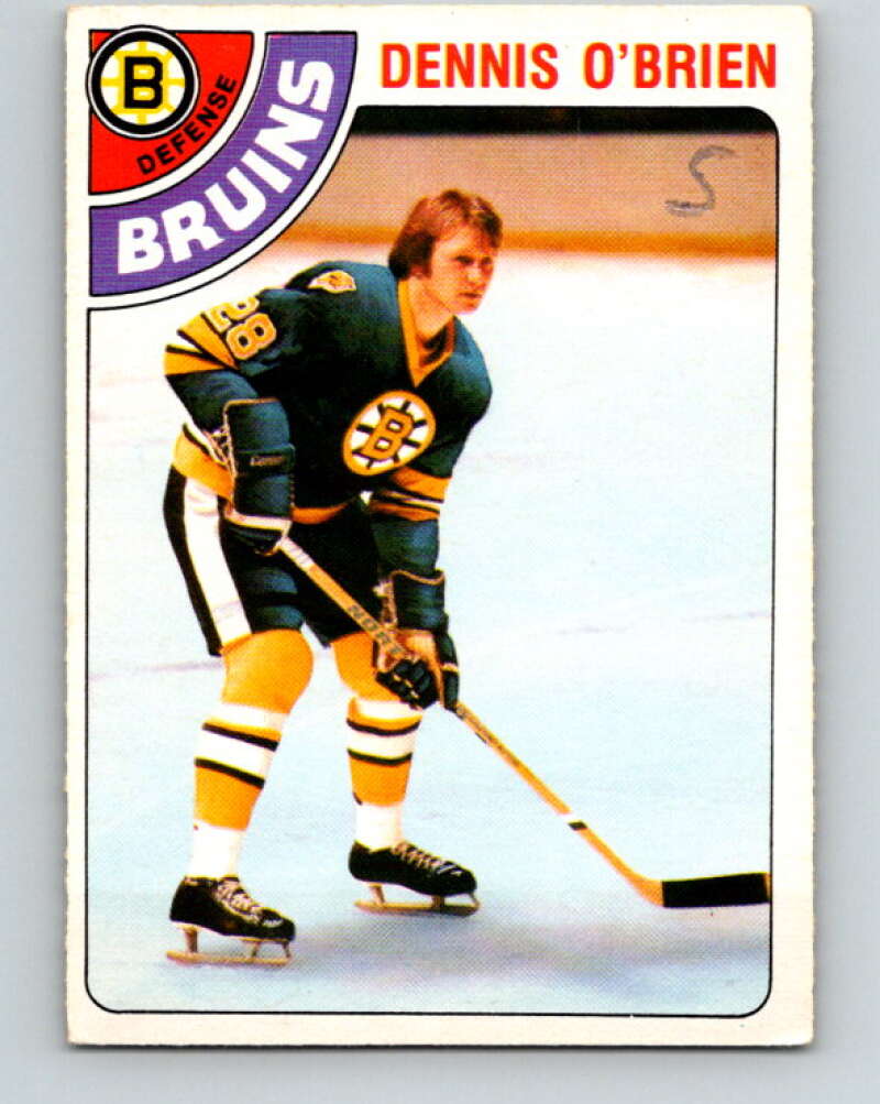 1978-79 O-Pee-Chee #104 Dennis O'Brien  Boston Bruins  V22347