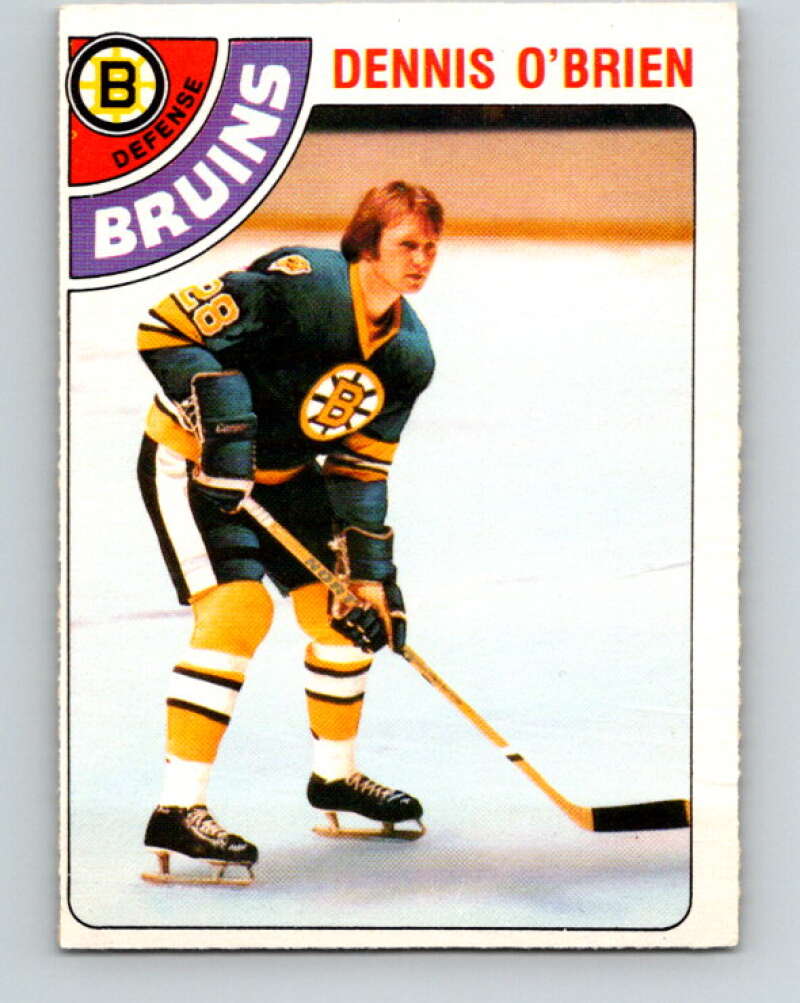 1978-79 O-Pee-Chee #104 Dennis O'Brien  Boston Bruins  V22348
