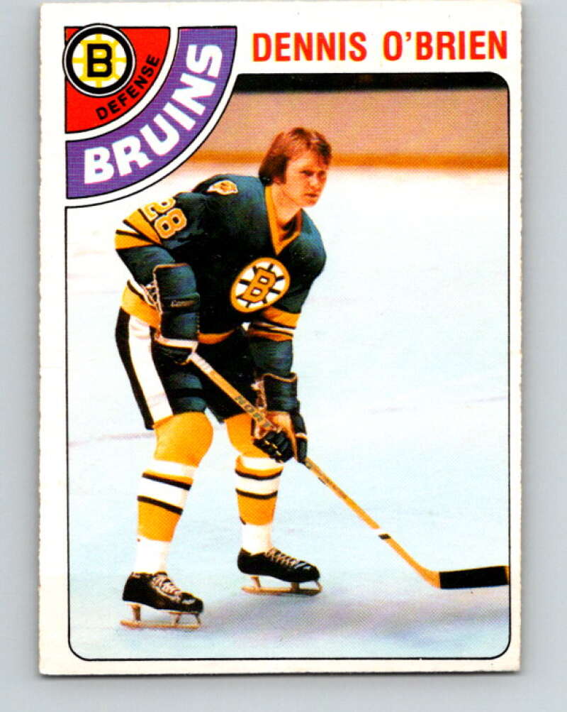1978-79 O-Pee-Chee #104 Dennis O'Brien  Boston Bruins  V22349
