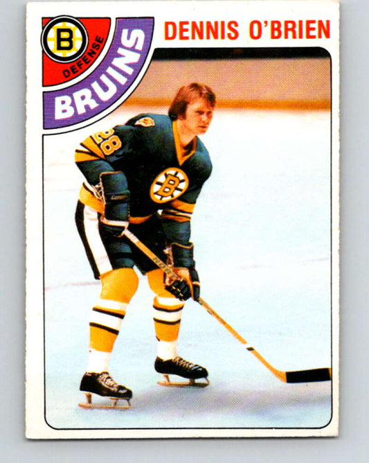 1978-79 O-Pee-Chee #104 Dennis O'Brien  Boston Bruins  V22349