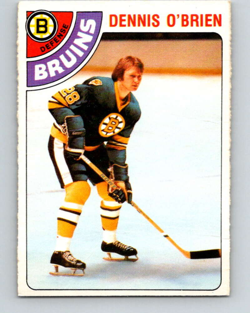 1978-79 O-Pee-Chee #104 Dennis O'Brien  Boston Bruins  V22351