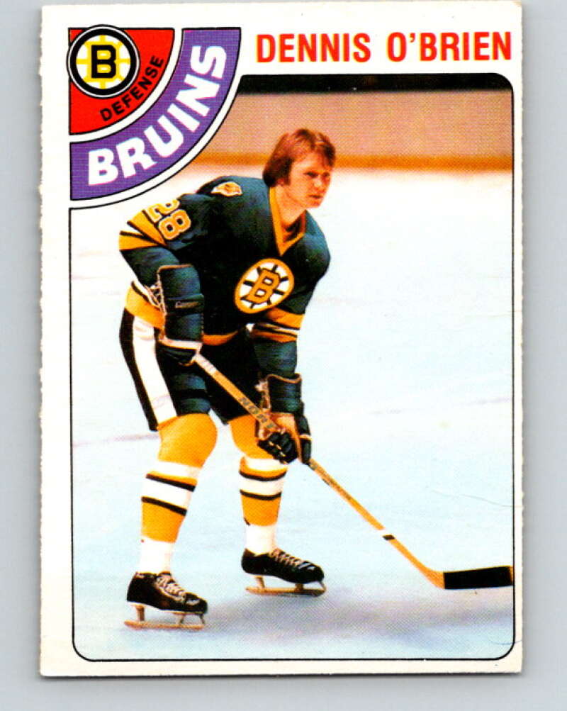 1978-79 O-Pee-Chee #104 Dennis O'Brien  Boston Bruins  V22352