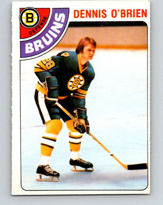 1978-79 O-Pee-Chee #104 Dennis O'Brien  Boston Bruins  V22352