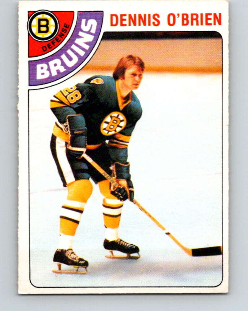 1978-79 O-Pee-Chee #104 Dennis O'Brien  Boston Bruins  V22354