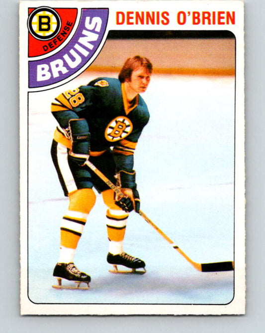 1978-79 O-Pee-Chee #104 Dennis O'Brien  Boston Bruins  V22355