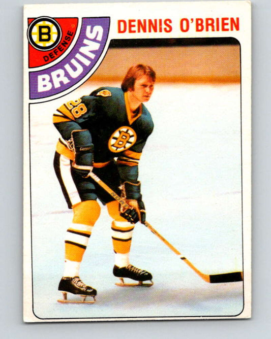 1978-79 O-Pee-Chee #104 Dennis O'Brien  Boston Bruins  V22356