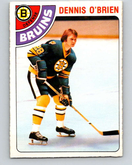 1978-79 O-Pee-Chee #104 Dennis O'Brien  Boston Bruins  V22357