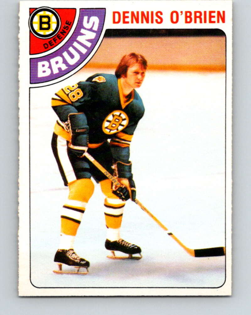 1978-79 O-Pee-Chee #104 Dennis O'Brien  Boston Bruins  V22358