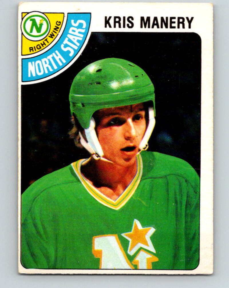 1978-79 O-Pee-Chee #107 Kris Manery  RC Rookie Minnesota  V22378