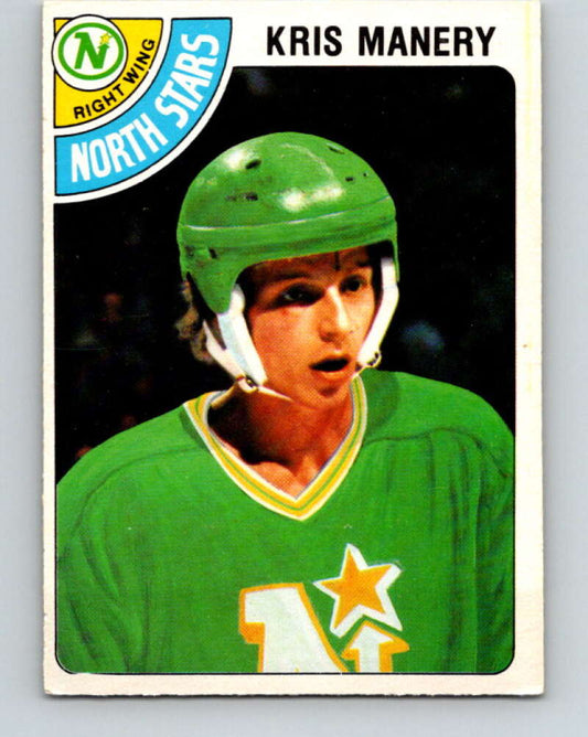 1978-79 O-Pee-Chee #107 Kris Manery  RC Rookie Minnesota  V22379