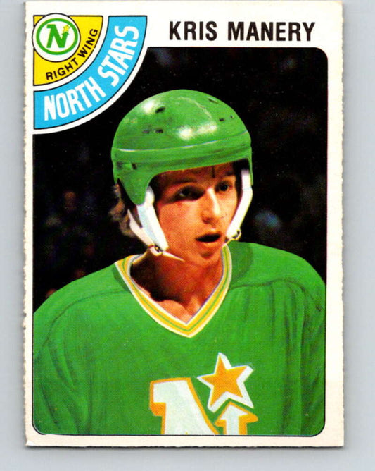 1978-79 O-Pee-Chee #107 Kris Manery  RC Rookie Minnesota  V22382