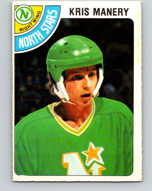 1978-79 O-Pee-Chee #107 Kris Manery  RC Rookie Minnesota  V22385