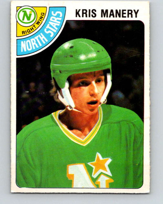 1978-79 O-Pee-Chee #107 Kris Manery  RC Rookie Minnesota  V22386