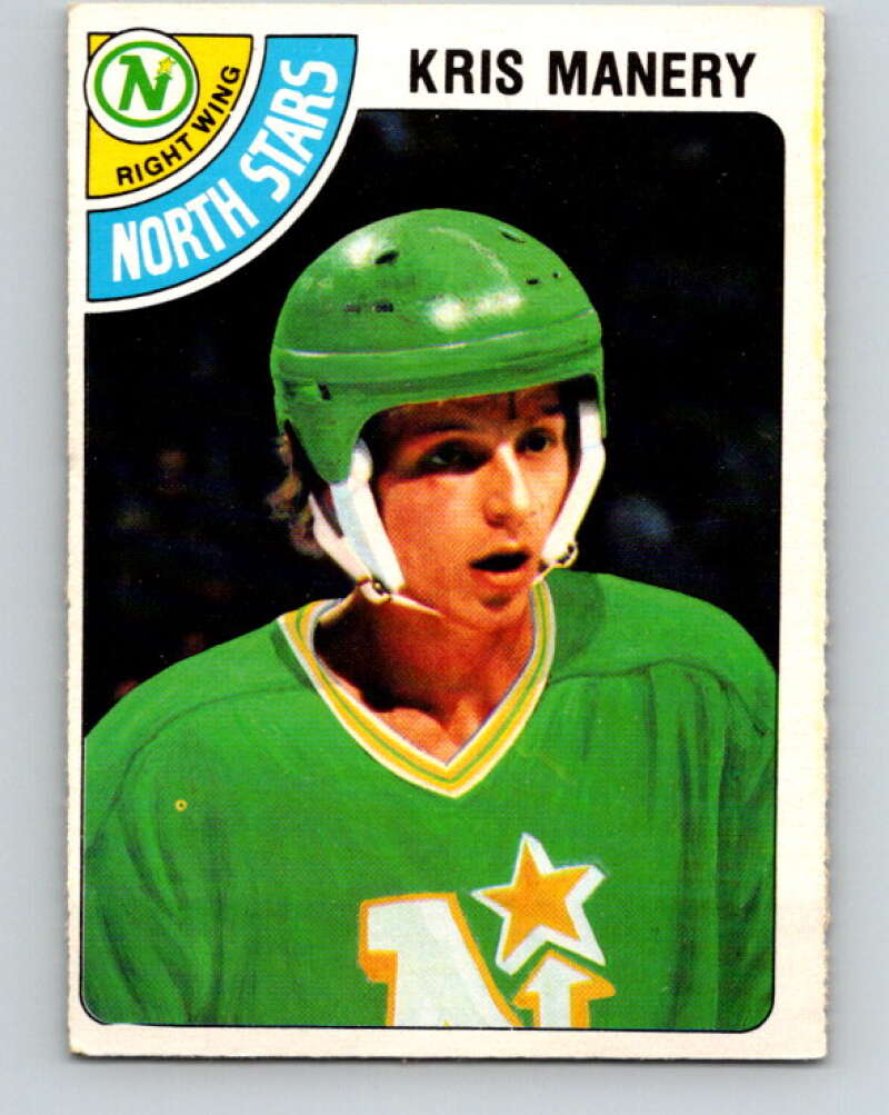 1978-79 O-Pee-Chee #107 Kris Manery  RC Rookie Minnesota  V22387