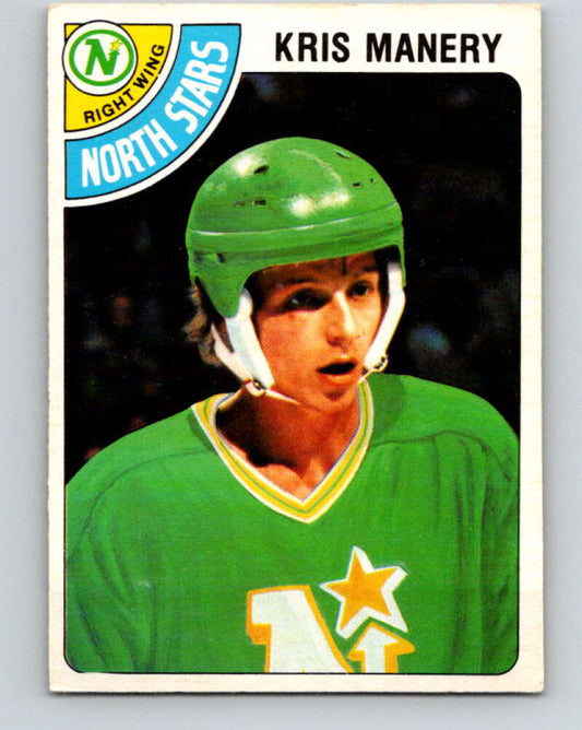 1978-79 O-Pee-Chee #107 Kris Manery  RC Rookie Minnesota  V22388