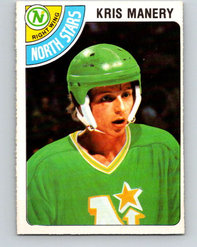 1978-79 O-Pee-Chee #107 Kris Manery  RC Rookie Minnesota  V22389