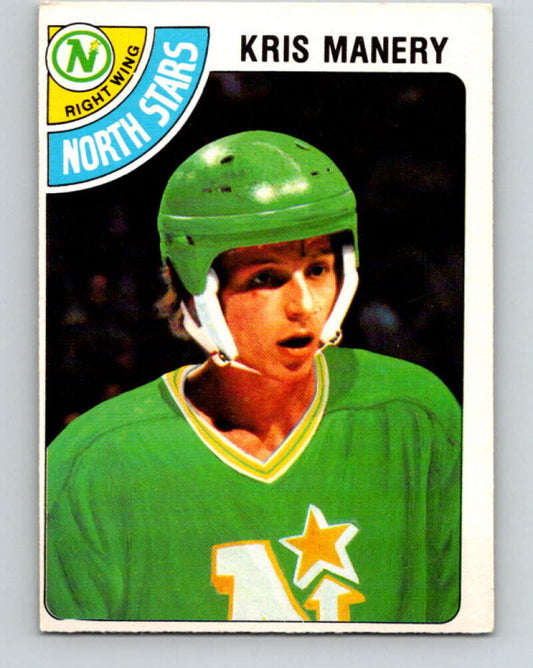 1978-79 O-Pee-Chee #107 Kris Manery  RC Rookie Minnesota  V22390