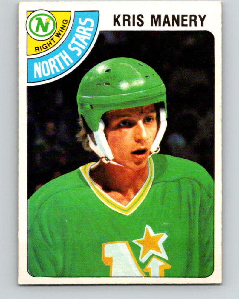 1978-79 O-Pee-Chee #107 Kris Manery  RC Rookie Minnesota  V22391