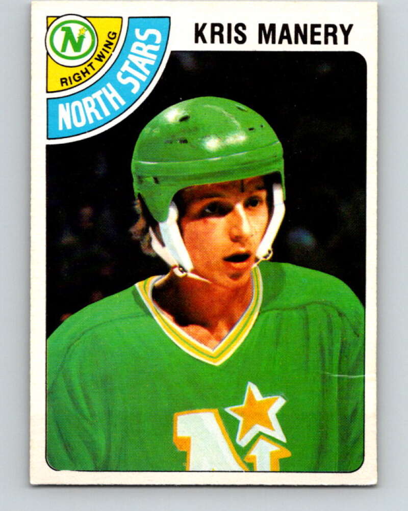 1978-79 O-Pee-Chee #107 Kris Manery  RC Rookie Minnesota  V22392