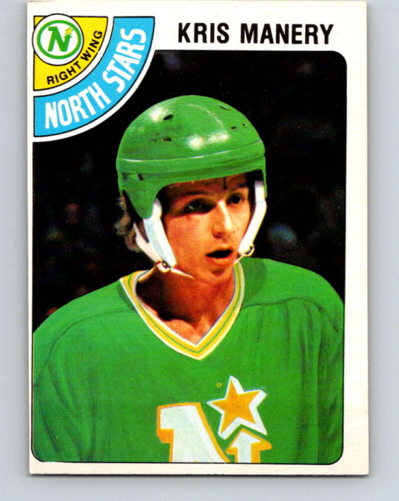 1978-79 O-Pee-Chee #107 Kris Manery  RC Rookie Minnesota  V22394