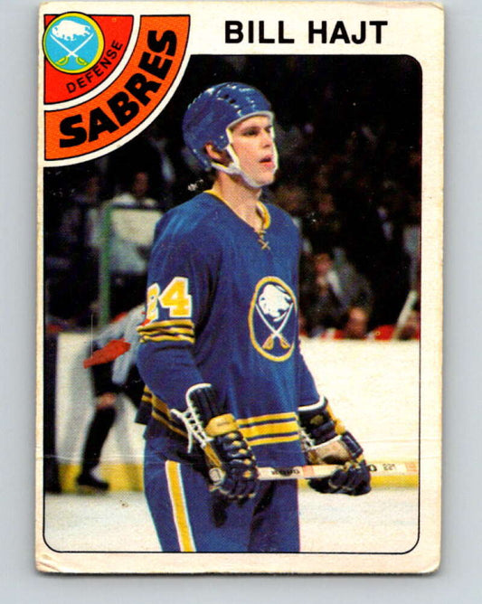 1978-79 O-Pee-Chee #108 Bill Hajt  Buffalo Sabres  V22395