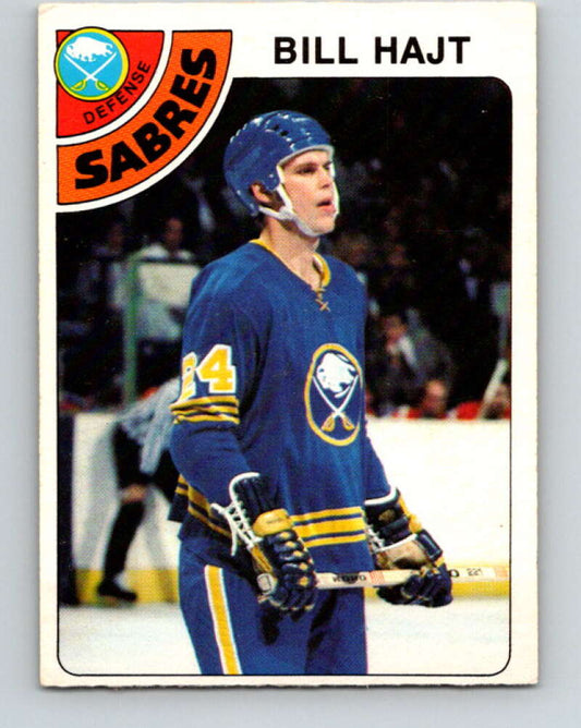 1978-79 O-Pee-Chee #108 Bill Hajt  Buffalo Sabres  V22396
