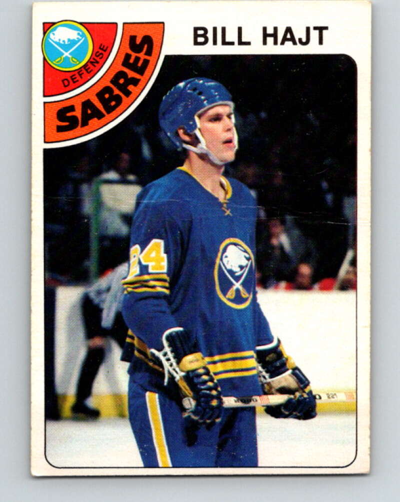 1978-79 O-Pee-Chee #108 Bill Hajt  Buffalo Sabres  V22397
