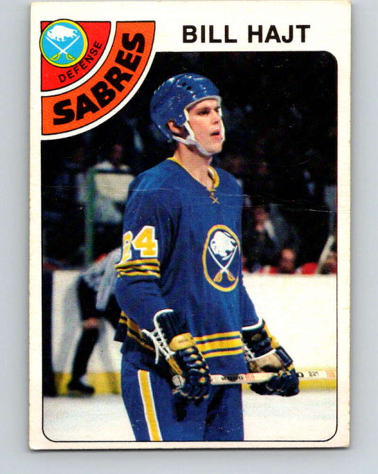 1978-79 O-Pee-Chee #108 Bill Hajt  Buffalo Sabres  V22397