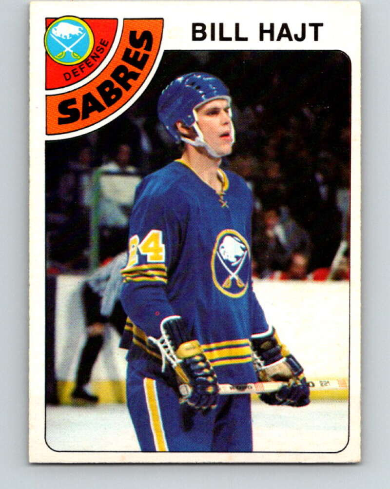 1978-79 O-Pee-Chee #108 Bill Hajt  Buffalo Sabres  V22398