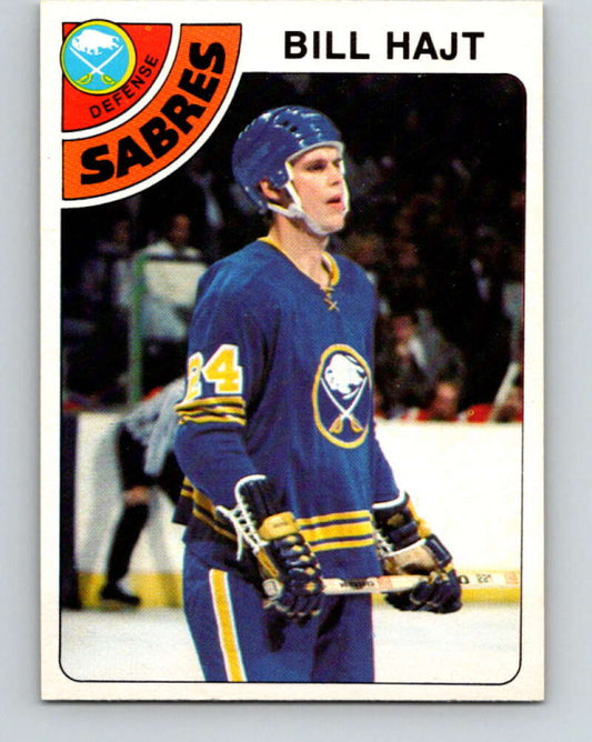 1978-79 O-Pee-Chee #108 Bill Hajt  Buffalo Sabres  V22401