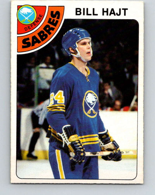 1978-79 O-Pee-Chee #108 Bill Hajt  Buffalo Sabres  V22402