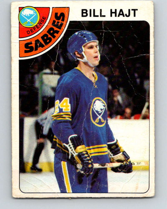 1978-79 O-Pee-Chee #108 Bill Hajt  Buffalo Sabres  V22403