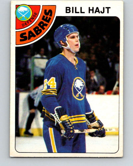 1978-79 O-Pee-Chee #108 Bill Hajt  Buffalo Sabres  V22404