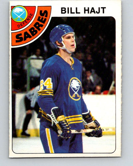 1978-79 O-Pee-Chee #108 Bill Hajt  Buffalo Sabres  V22405