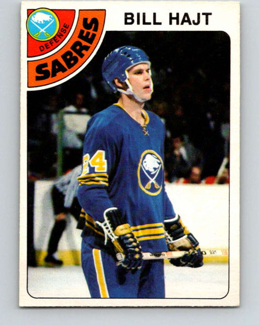 1978-79 O-Pee-Chee #108 Bill Hajt  Buffalo Sabres  V22406