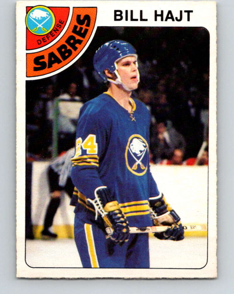 1978-79 O-Pee-Chee #108 Bill Hajt  Buffalo Sabres  V22407