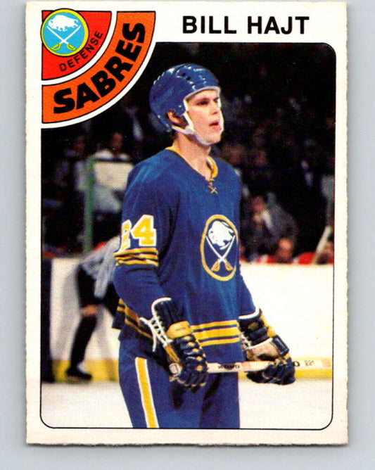 1978-79 O-Pee-Chee #108 Bill Hajt  Buffalo Sabres  V22407