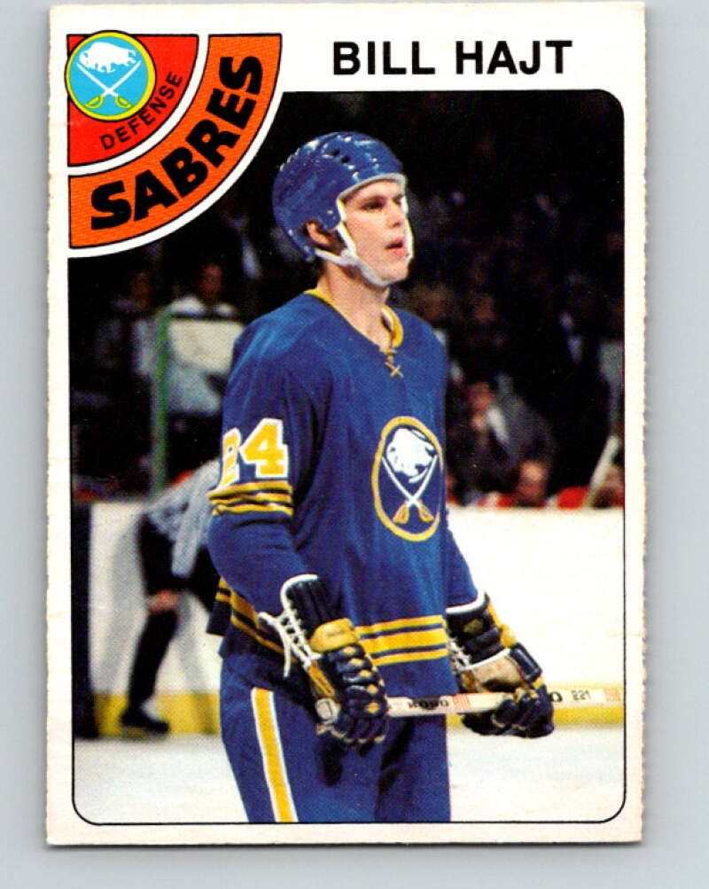1978-79 O-Pee-Chee #108 Bill Hajt  Buffalo Sabres  V22410