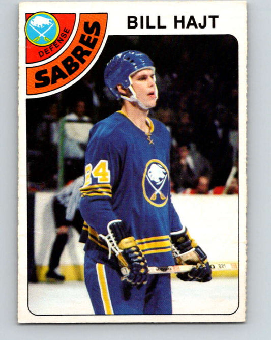 1978-79 O-Pee-Chee #108 Bill Hajt  Buffalo Sabres  V22410