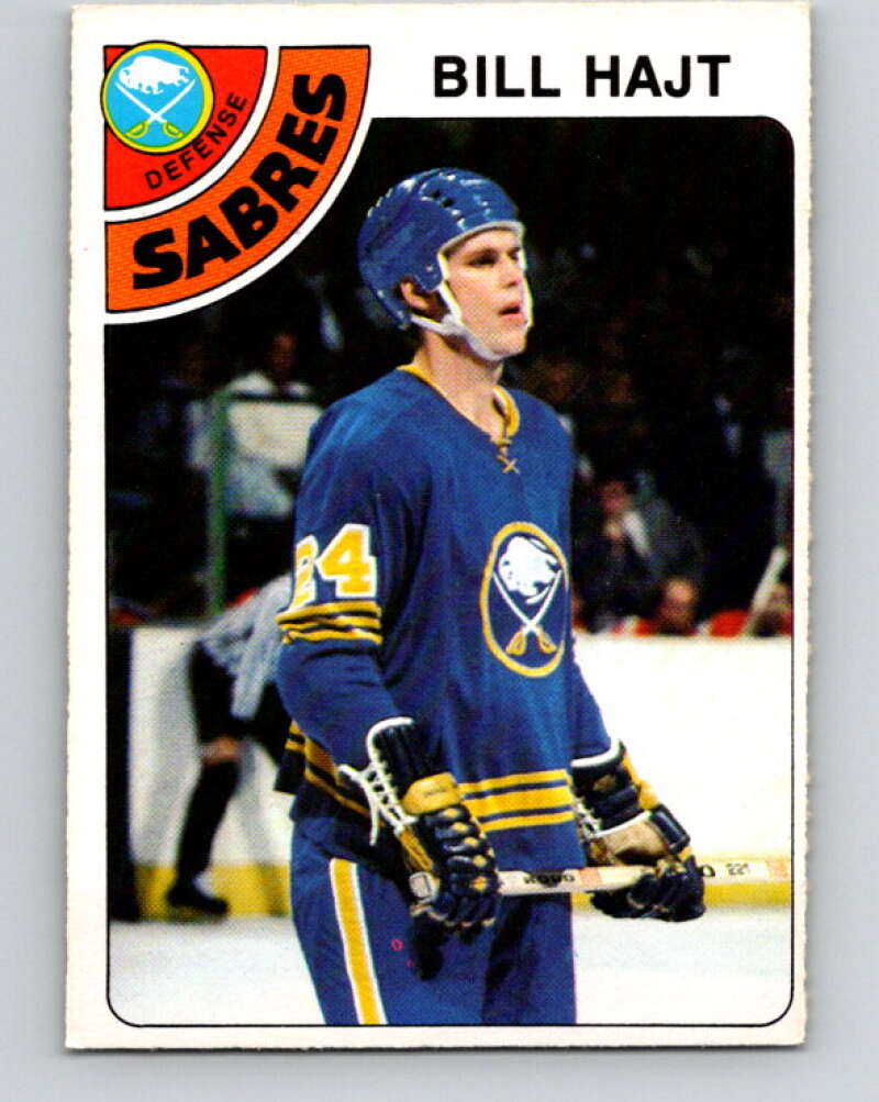 1978-79 O-Pee-Chee #108 Bill Hajt  Buffalo Sabres  V22411