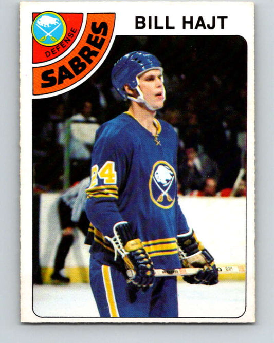 1978-79 O-Pee-Chee #108 Bill Hajt  Buffalo Sabres  V22412